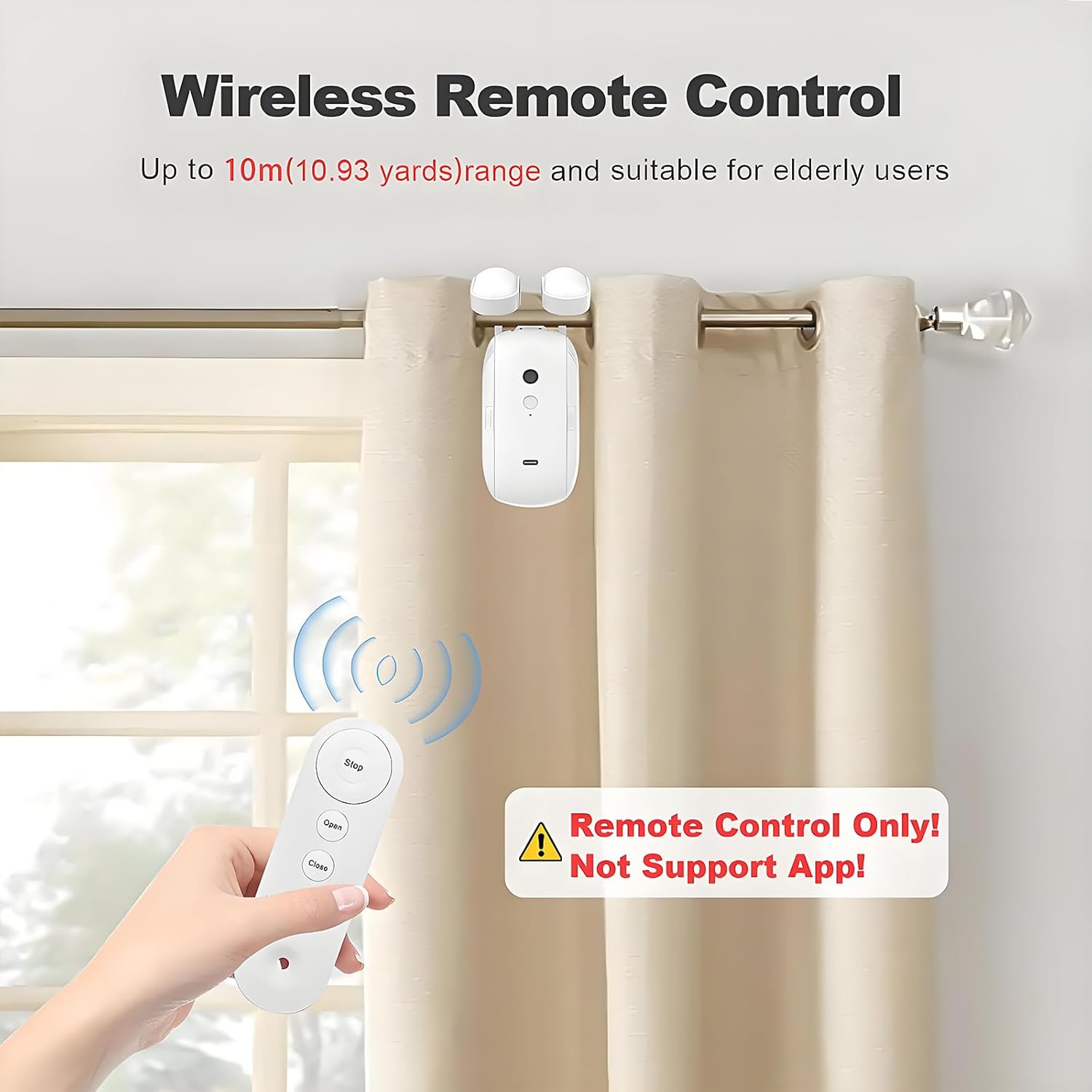 Intelligent Electric Curtain Robot