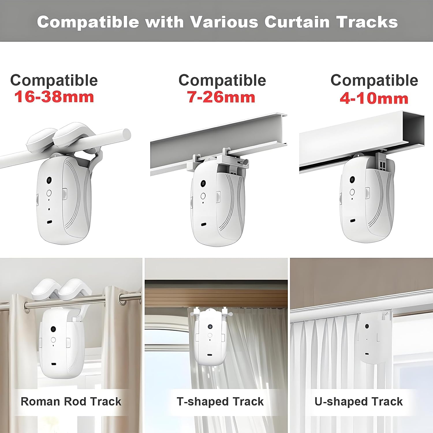Intelligent Electric Curtain Robot