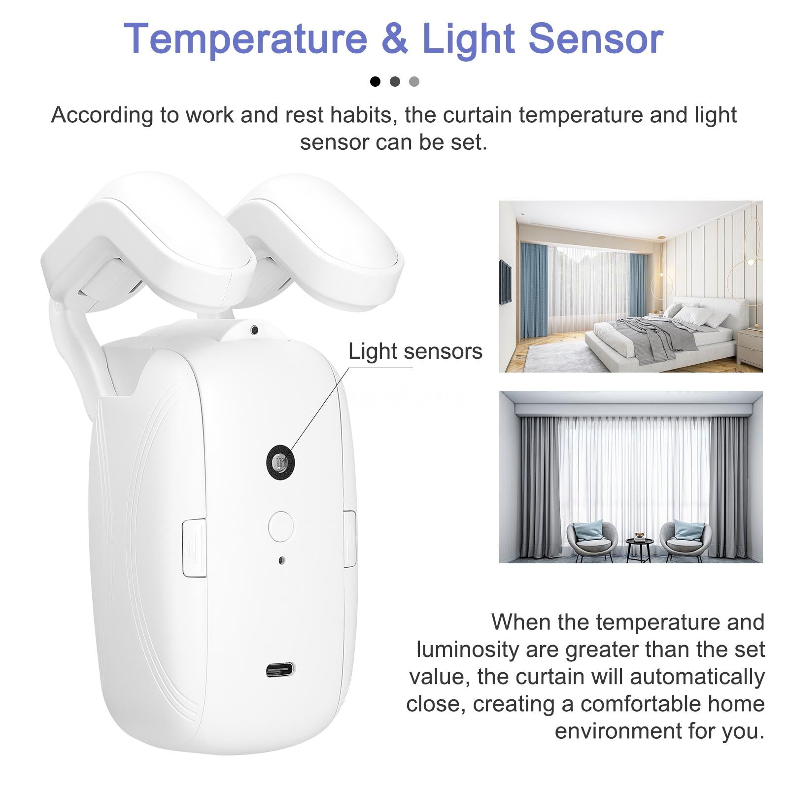Intelligent Electric Curtain Robot